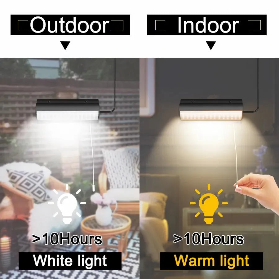 Solar Powered Waterproof Garden Lamp with Switch - Halri