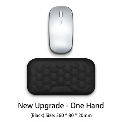 Comfortable Gel Wrist Rest Mouse Pad for Laptop & Gaming - Halri