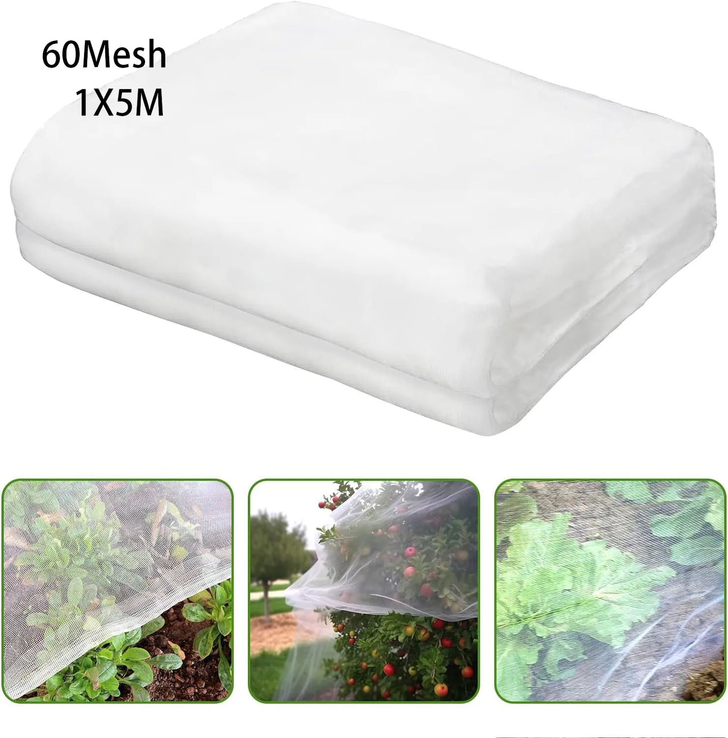 Gardivia Premium Garden Netting for Vegetable Protection - Halri