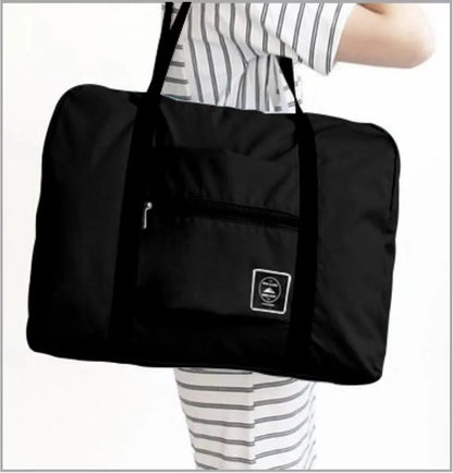 Compact Foldable Travel Duffel Bag for Men Women