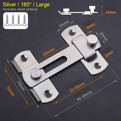 Easy Slide Cabinet Door Lock