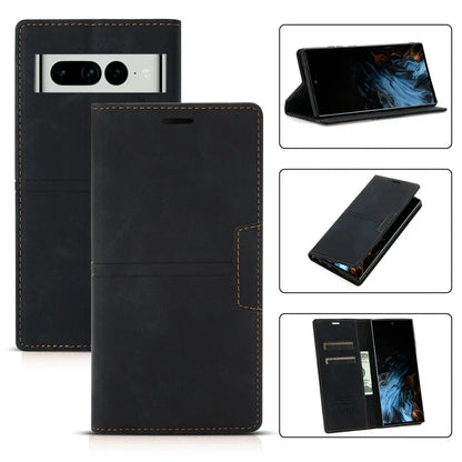 Slim Phone Wallet Case with Secure Snap Shut - Halri