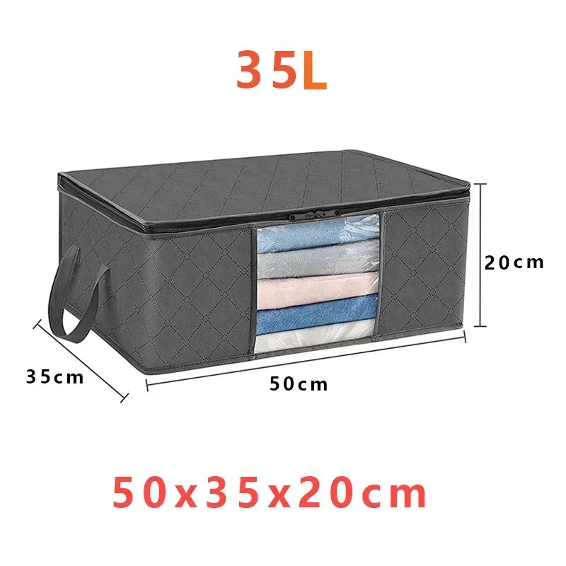 Collapsible Storage Bag for Clothes and Blankets - Halri