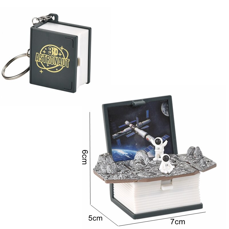 Fun 3D T-Rex Mini Keychain Figure