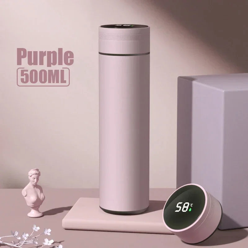 Durable Insulated Water Bottle 500ml - For Hot & Cold Drinks