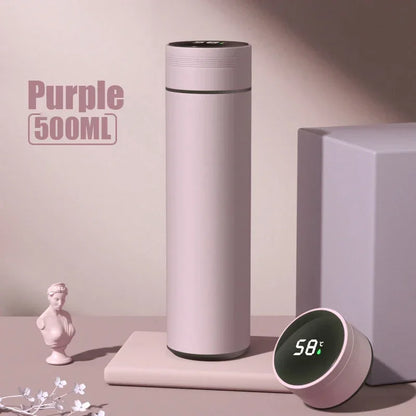Durable Insulated Water Bottle 500ml - For Hot & Cold Drinks