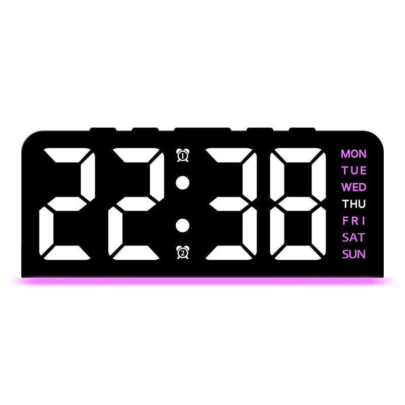 Stylish LED Digital Nightstand Alarm Clock Lamp