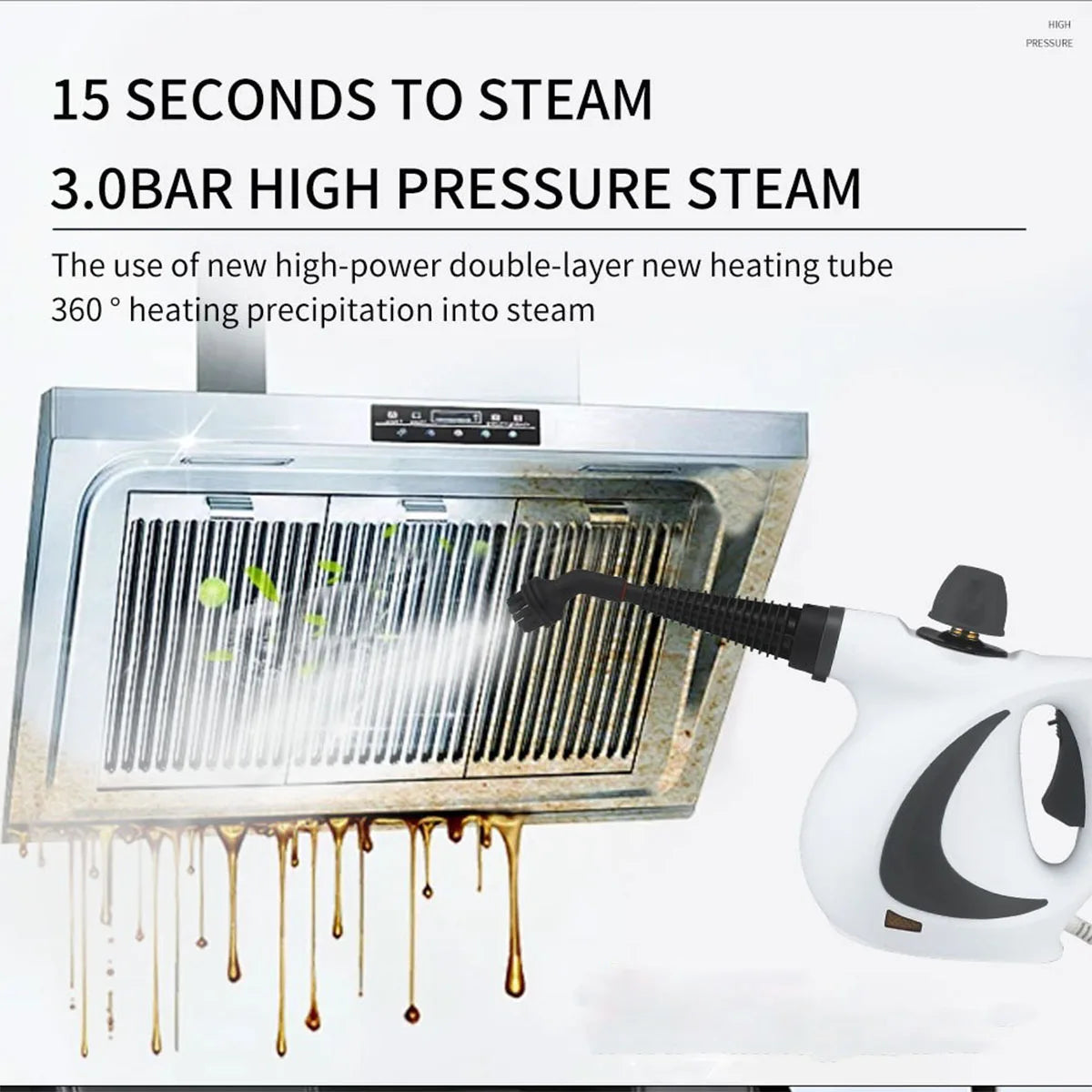 Powerful Portable Steam Cleaner for Home Cleaning