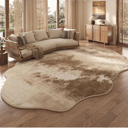 Soft Shaggy Area Rug Lamp for Home Decor - Halri