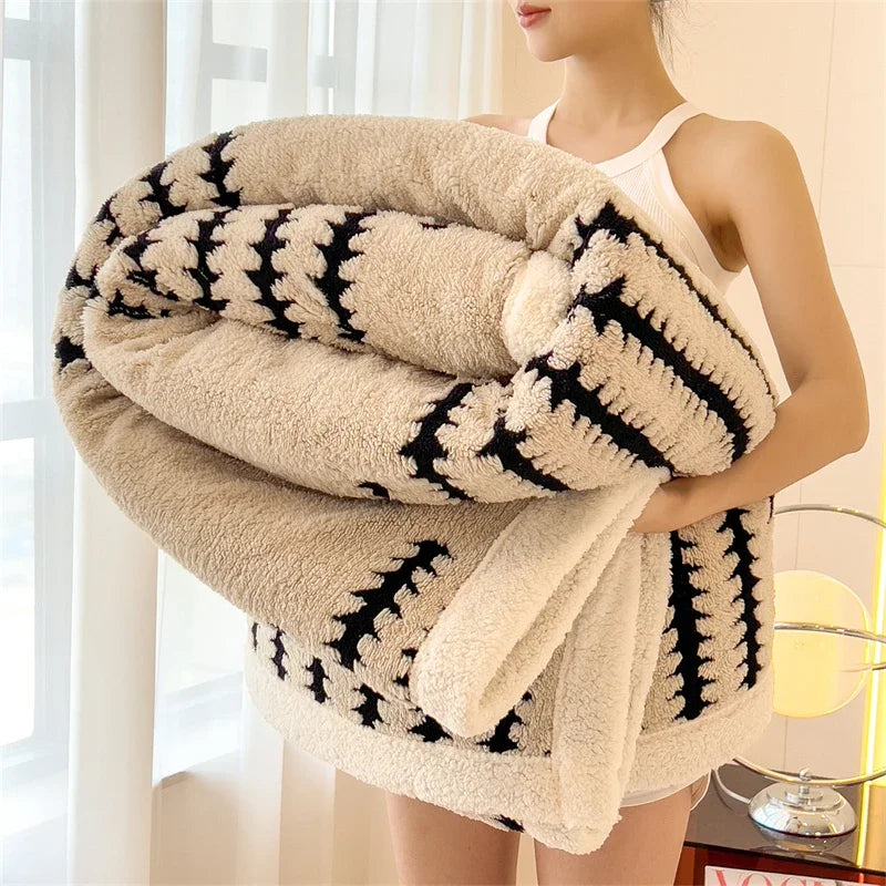 Plush Fleece Blanket Super Soft Throw Blanket