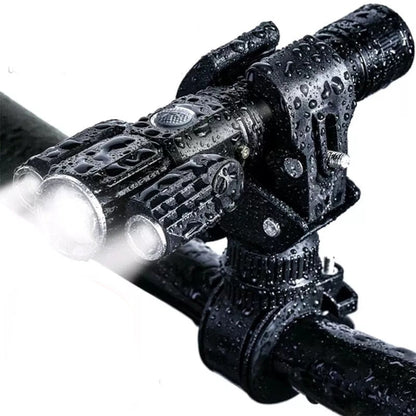 Bright 3 LED Rechargeable Flashlight Torch - Halri