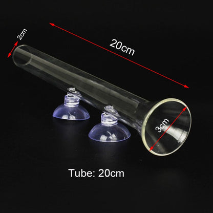 Clear Acrylic Fish Tank Feeding Tube - Halri