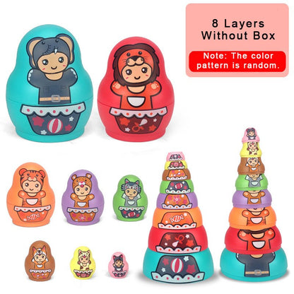 Fun Wooden Russian Nesting Dolls