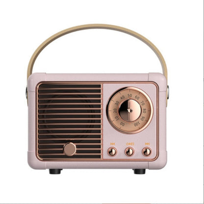 Compact Vintage Bluetooth Music Speaker