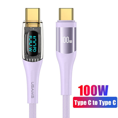 Quick Charge LED USB Charging Cable