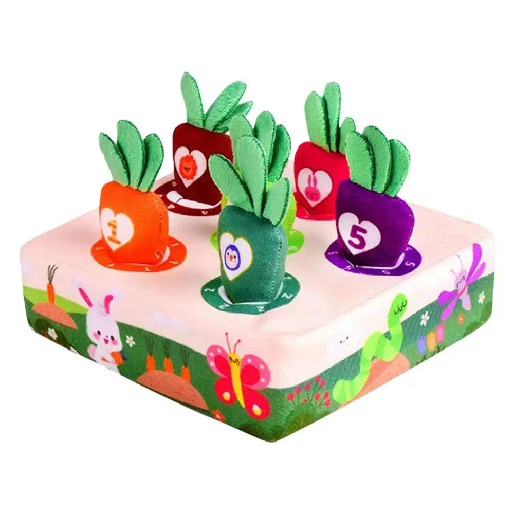 Colorful Plush Carrot Play Mat for Pets - Halri