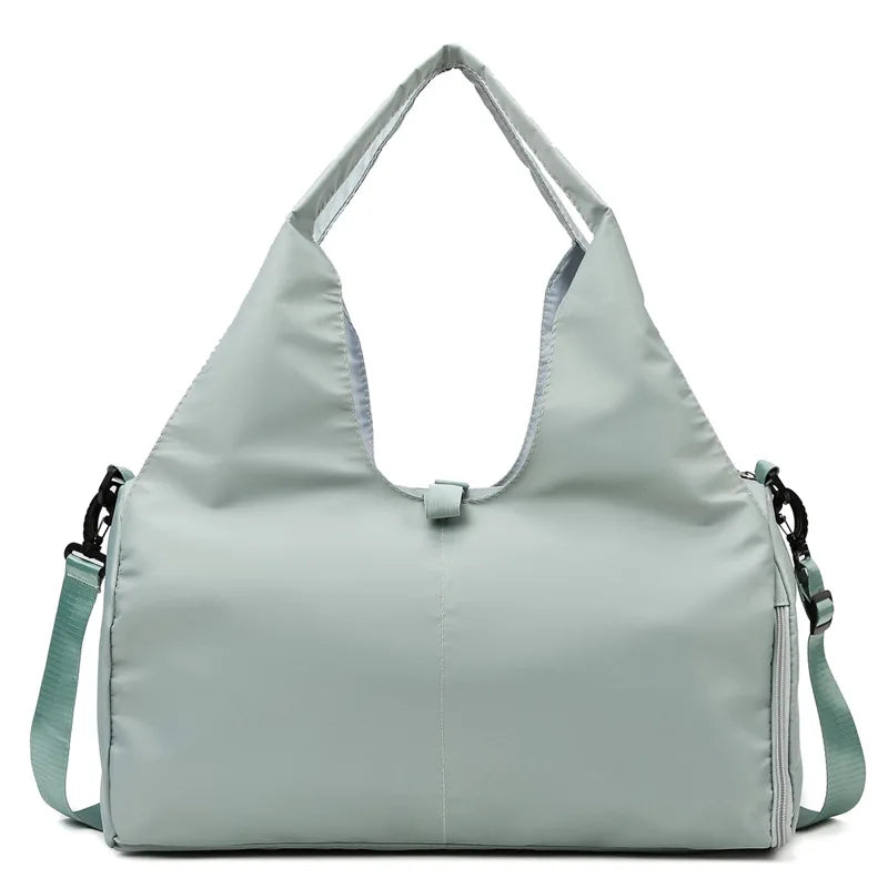 Fitness Tote Bag for Women with Sneaker Pocket