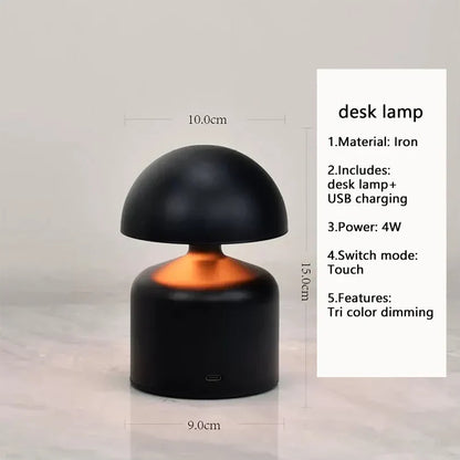 Portable LED Desk Lamp with Dimmer