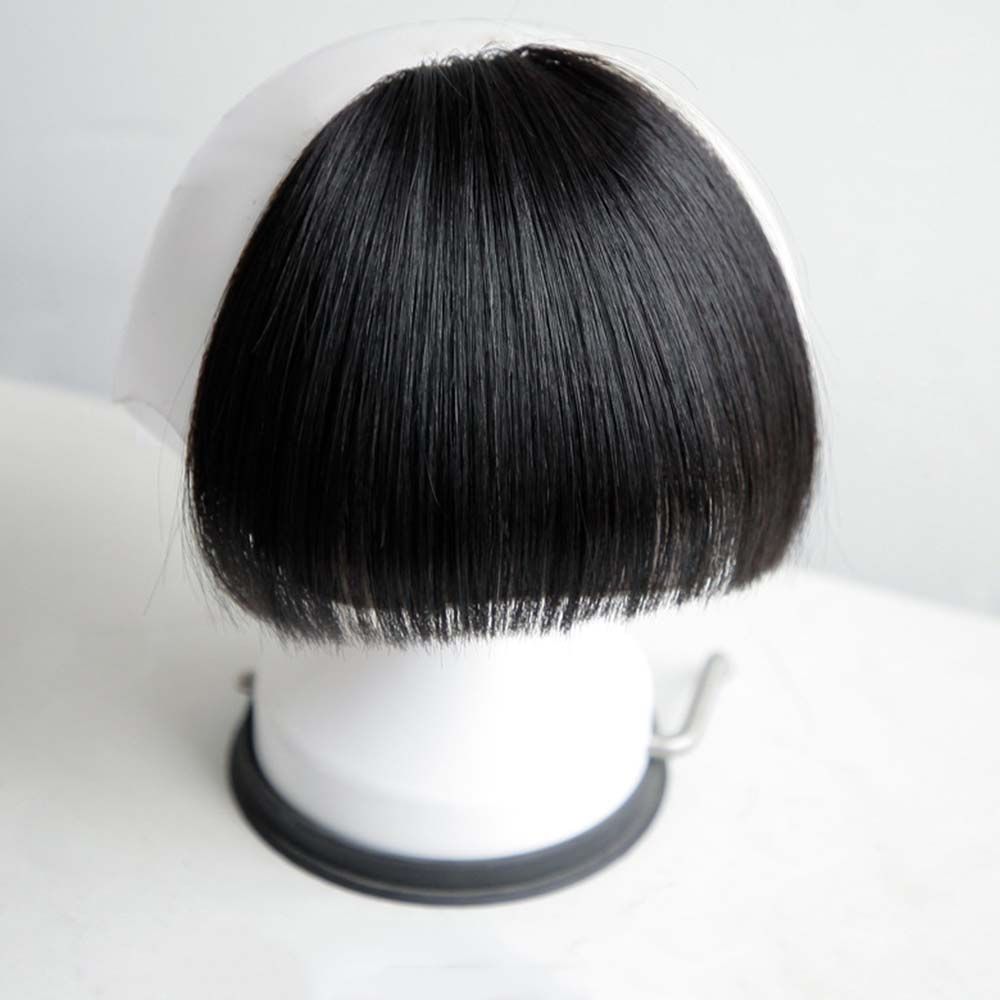 Easy Clip On Realistic Fake Fringe Hair Bangs - Halri