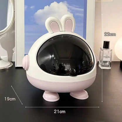 Small Cute Bunny Office Waste Basket - Halri