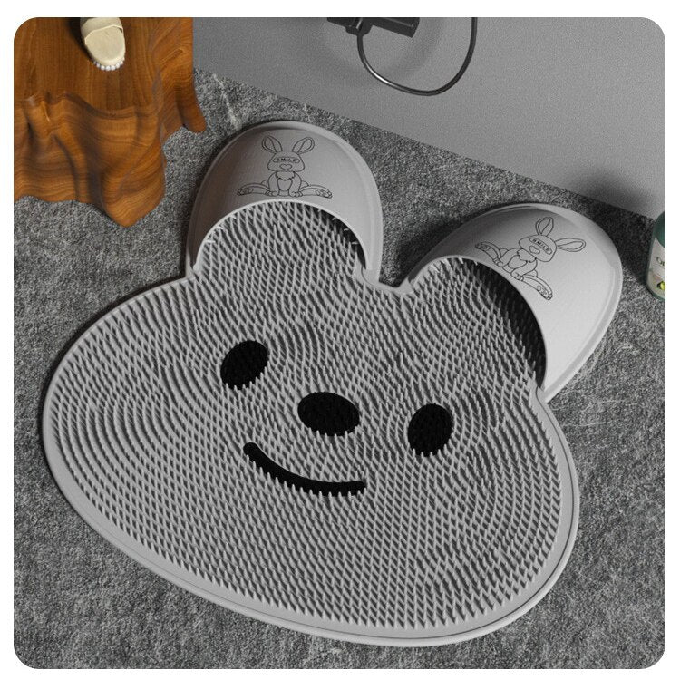 Soft Massage Rubber Bathroom Mat