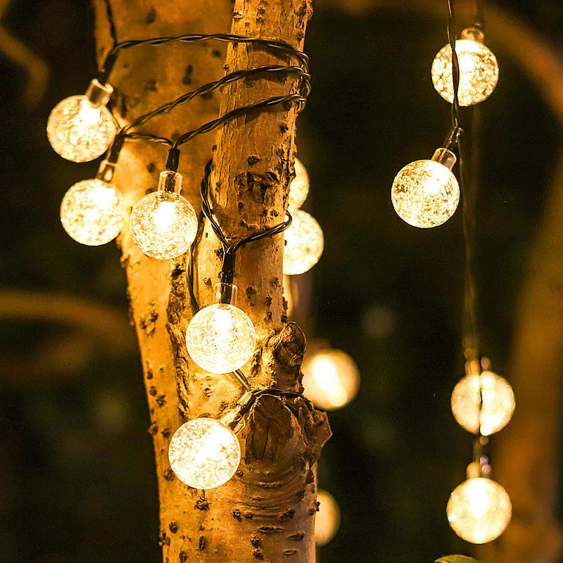 Bright 100 LED Solar Fairy Lights Waterproof Outdoor - Halri