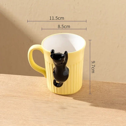 Funny Cat Ceramic Coffee Mug