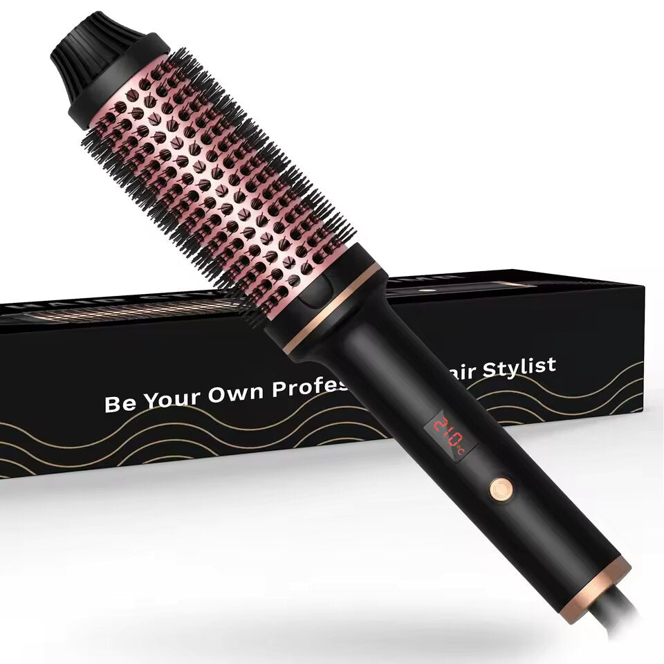 Easy Hair Curling Styling Brush