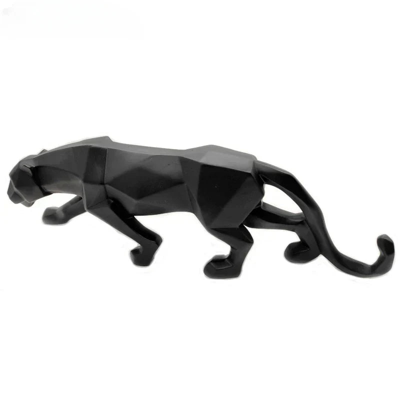 Modern Leopard Resin Desk Sculpture - Halri
