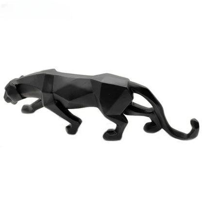 Modern Leopard Resin Desk Sculpture - Halri
