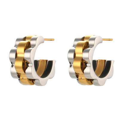 Halri | Woven Pattern Drop Earrings