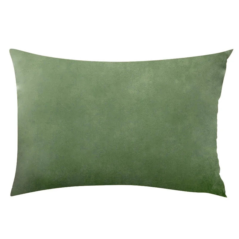 Soft Velvet Pillow in Pastel Bright Colors