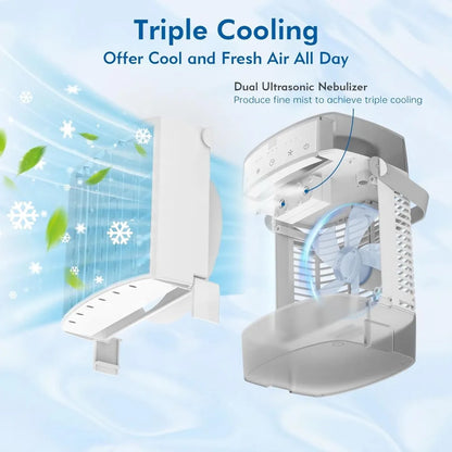 Portable Mini Air Conditioner with Timer