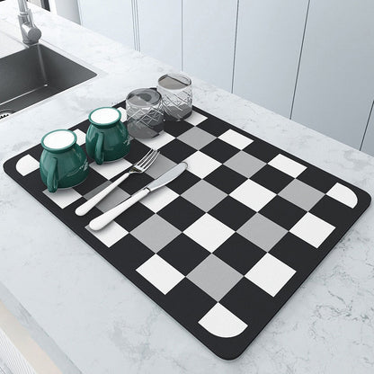 Premium Kitchen Mat for Dry and Safe Dish Storage