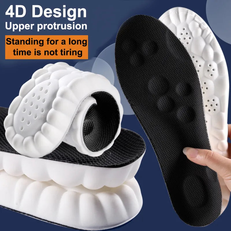 Comfortable Arch Support Latex Shoe Insoles