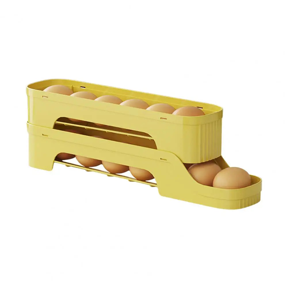 Compact 4 Tier Clear Egg Storage Container