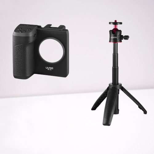 Portable LED Phone Grip Stabilizer