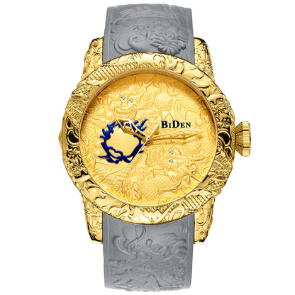 Vintage Dragon Quartz Watches for Men