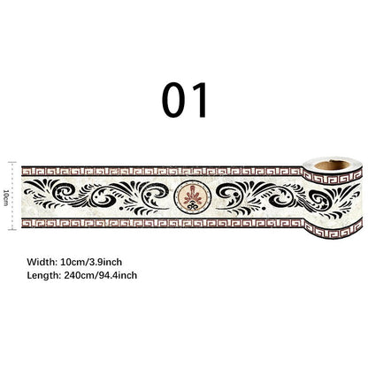 Easy Peel Waterproof Border Wall Tape - Halri