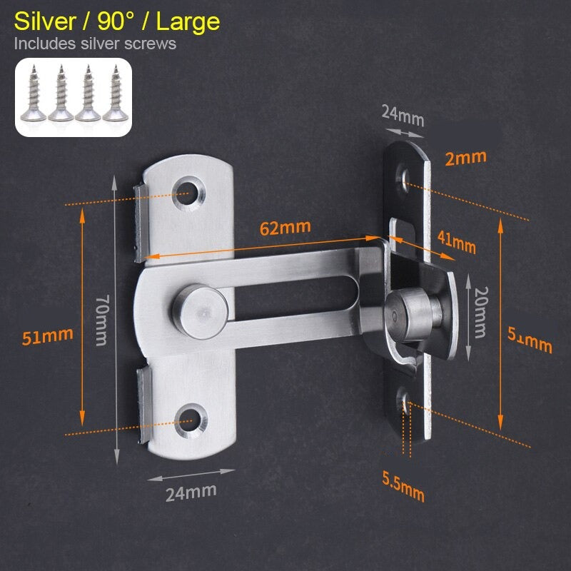 Easy Slide Cabinet Door Lock