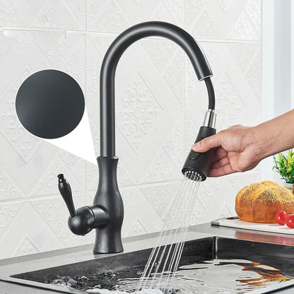 Premium Gold Kitchen Sink Faucet - Halri