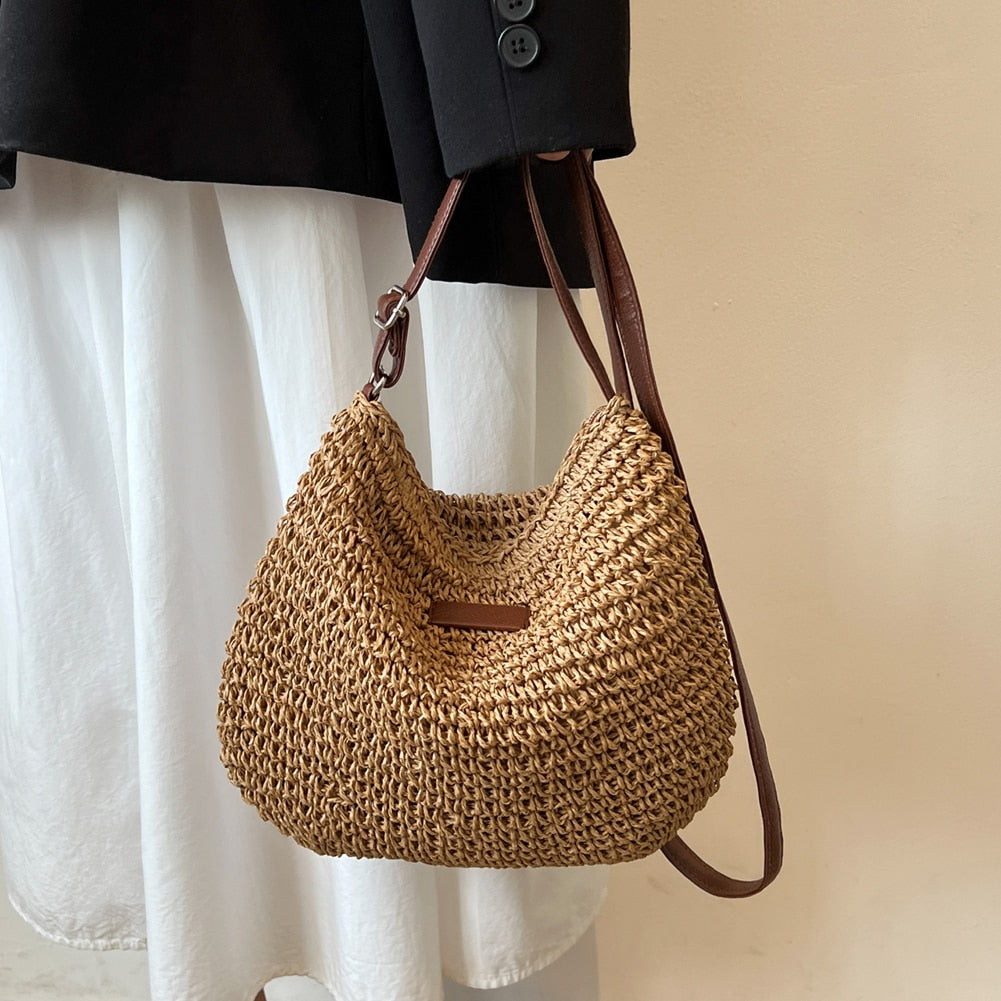 Chic Boho Shoulder Bag Handmade Sustainable Tote - Halri