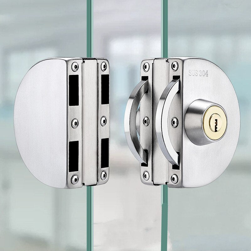 Secure Sliding Glass Door Stainless Lock