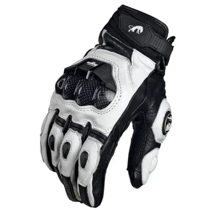 Durable Motorcycle Gloves Waterproof Leather Riding Protectors