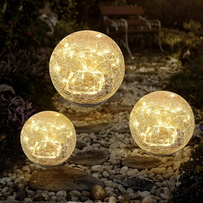 Solar Powered Garden Lamp | Warm White Outdoor Light