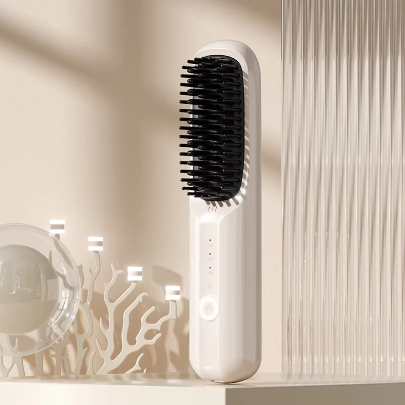 Fast USB Ceramic Hair Straightener Comb - Halri