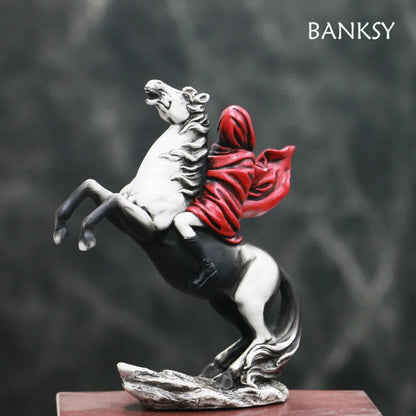Unique Urban Art Horse Figure