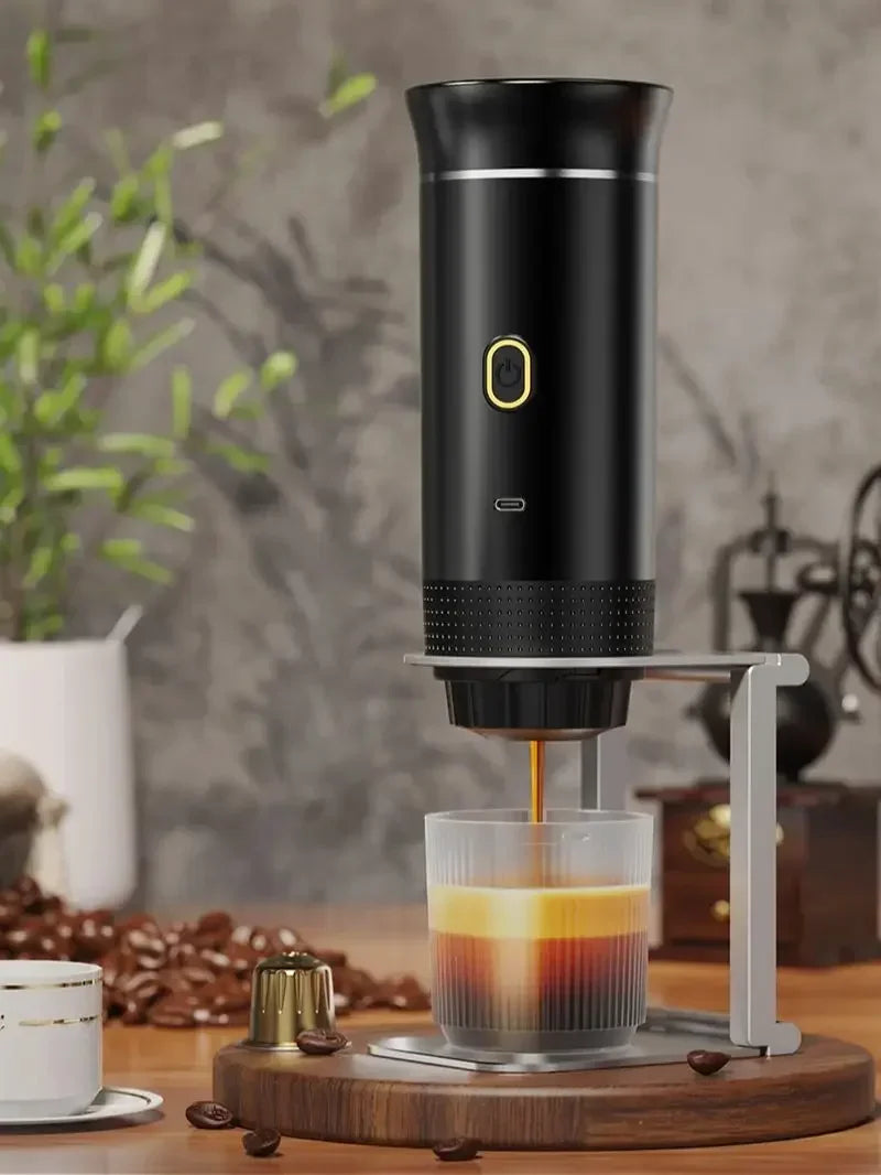 Compact Travel Coffee Maker 3-in-1 Espresso Machine