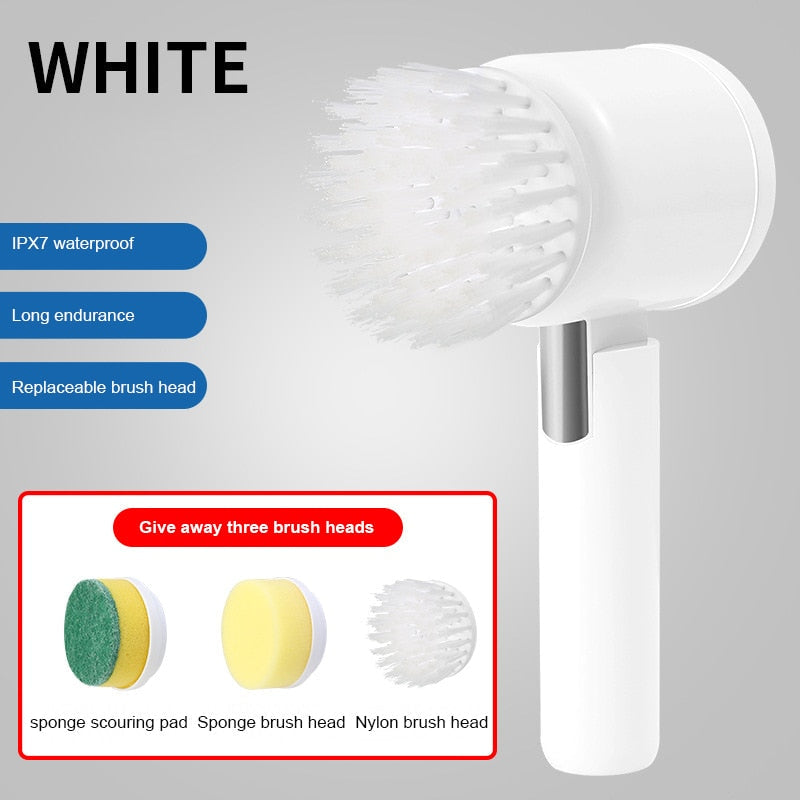 Powerful Electric Scrub Brush Cleaner - Halri