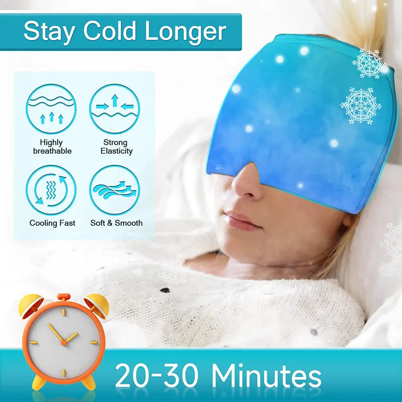 Cooling Eye Mask & Headache Relief Headband